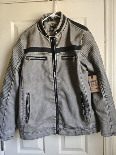 Skull jacket biker style - jacket,