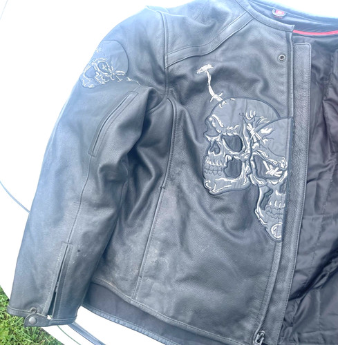 Men motorcycle leather - men’s,
